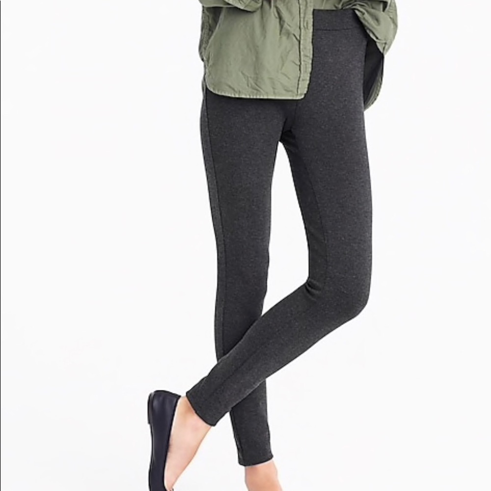 JCrew Pixie Pant in Heather Grey
